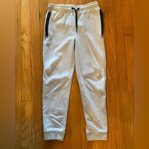 Old Navy boys size L (10-12) Gray Jogger Pants with Black Accents